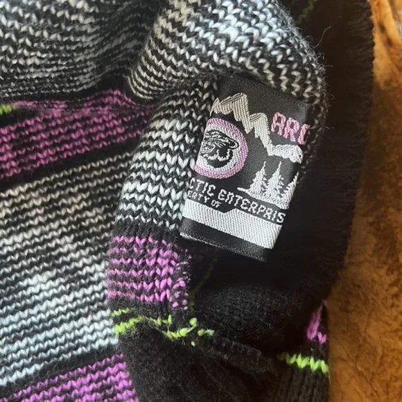 Vintage Arctic Cat Snowmobile Rare Sweater Shirt Pullover Sz L Vintage Rides - Picture 6 of 7